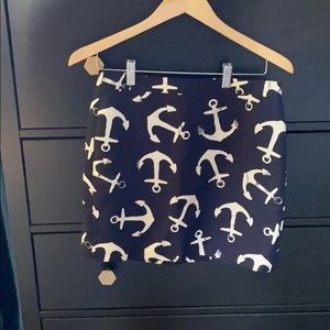 Jcfew anchor skirt